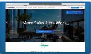 more sales less work